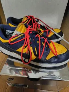 Nike ネイビー/イエロー スニーカー