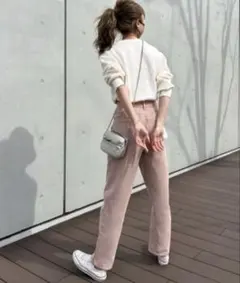 エピミエピミー デニム ストレートデニム ピンクのサムネイル