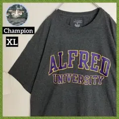 超オーバーサイズ チャンピオン 刺繍目玉 アルフレッド カレッジTシャツtシャツ