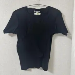 新品タグ付き　kotohayokozawa todo 半袖　トップス　黒のサムネイル