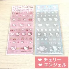 サンリオ　ハローキティ　90s タイルシール　エンジェル　チェリー