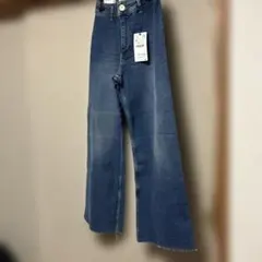 今日限定 ZARA ワイドレッグデニム サイズ36