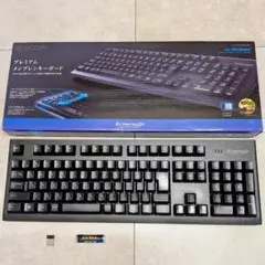 エレコム ワイヤレスキーボード EXTRA TOUCH TK-FDM088TBKのサムネイル