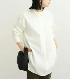 URBAN RESEARCH DOORS フロントタックシャツチュニック