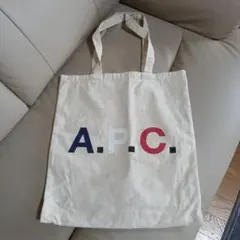 マリー様専用A.P.C. ロゴキャンバストートバッグ◆のサムネイル