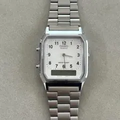 ☆レア CASIO AQW-62 アナデジ クォーツ 純正SSブレス - メルカリ