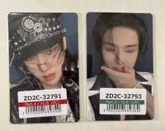 ATEEZ ミンギ　特典トレカ FC ユニバGOLDEN HOUR part4