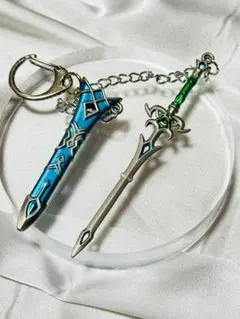 9cmゾーラの剣 ゼルダの伝説 ミニチュア キーホルダー アクセサリ
