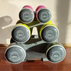 BODY SCULPTURE ダンベルセット 1.5kg 3kg 5kg