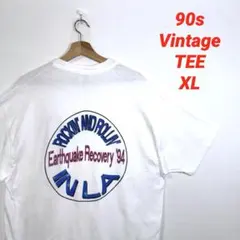 90s vintage シングルステッチ フェス Tシャツ ロック XL