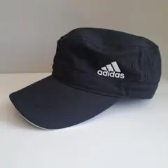 adidas 黒 キャップ 3本ライン