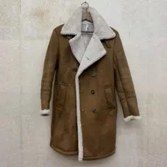 ZARA ボア スウェードコート　ジャケット