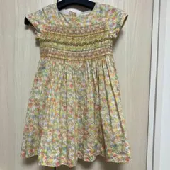 【美品】Bonpoint リバティワンピース　6A