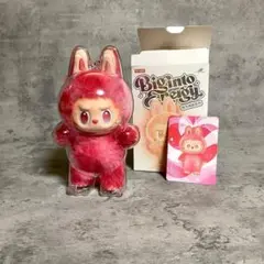 ✨美品✨ポップマート LABUBU ラブブ エナジー LOVE ピンク 完品