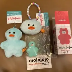 mojojojo ぬいぐるみマスコット4 ミント ヒヨコ3点セット