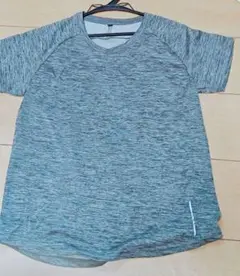グレー ラグランスリーブ Tシャツ
