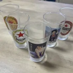 サッポロビールレトログラス5個セット