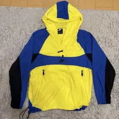 old ACG nike アノラック 蛍光 ネオン イエロー 黄 青 短丈 S