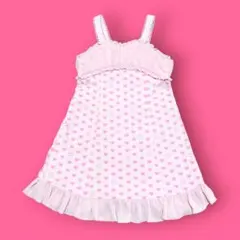 メゾピアノ 120 夏物 ワンピース 平成レトロ 女児 Y2K ドレス 00s