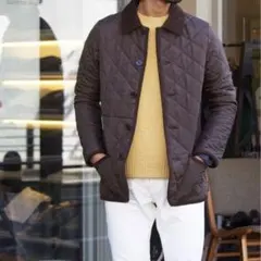 36 トラディショナルウェザーウェア ブラウン ゴールド LEON SAFARI