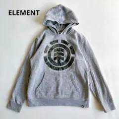 ELEMENT エレメント　パーカー　裏起毛　グレー　キッズ　150