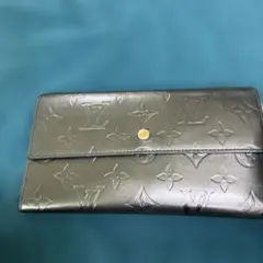 ルイ・ヴィトンヴェルニ 三つ折り財布 グレー