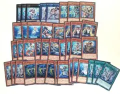 遊戯王 水精鱗 マーメイル 海皇 パーツ 40枚セット