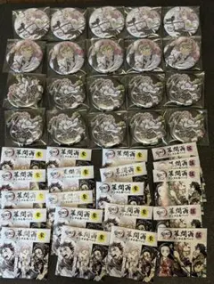 鬼滅の刃　全集中展　幕間画ランダム缶バッジ　甘露寺蜜璃　20点