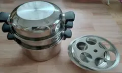 クックウェア 鍋 蒸し まとめセット 未使用 クィーンクックウェア 鍋 蒸し まとめセット 未使用 - メルカリ