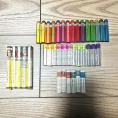 ポケモンバトル鉛筆 バトエン キャップ33個+消しゴム5個セット 当時品 レア