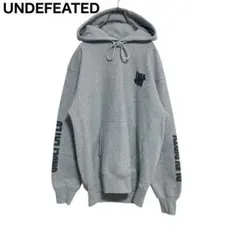 【袖ロゴ】UNDEFEATED アンディフィーテッド　プルオーバーパーカー　Mのサムネイル