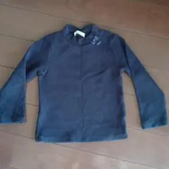 【再値下げ】ファミリア　女児　紺色セーター100センチ