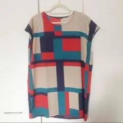 osmosis loaf レトロカラー ワンピース