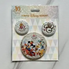 ディズニーランド40周年 缶バッチのサムネイル