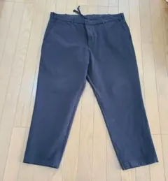UNIQLO　スマートアンクルパンツ2WAYストレッチ　ネイビー　3XL ⑪