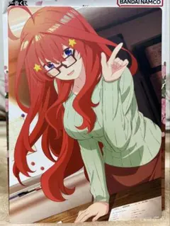 五等分の花嫁 イラストボード F賞 中野五月