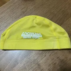 セントラル　キッズ　スイムキャップ　水泳帽　黄色　Ｌ