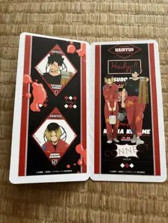 ハイキュー！！　きゃらくたぶるステッカーズ　黒尾鉄朗 孤爪研磨