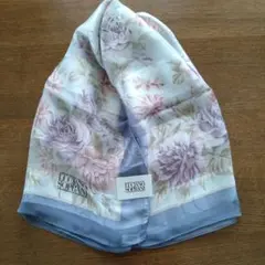 【新品未使用 】ルチアーノ ソプラーニ スカーフ 花柄 シルク100%