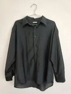 GU シアーオーバーサイズシャツ(長袖)
