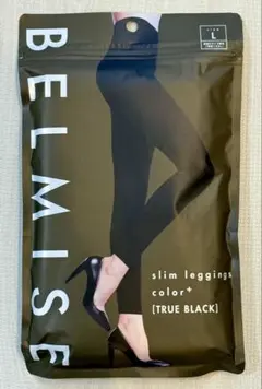 BELMISE スリムレギンス L TRUE BLACK