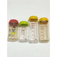 Pigeon 哺乳瓶 4本セット カラフル