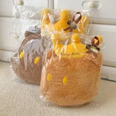 ケーニヒスクローネ くまポチクッション 大小2個セット