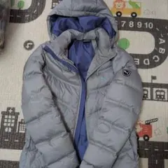 プーマ　PUMA レディース　ダウンコート　サイズM　シルバー