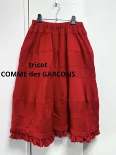 2025年最新】コムデギャルソン スカート 赤の人気アイテム - メルカリ