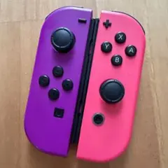 Switch ジョイコン ネオンパープル×ネオンピンク ニンテンドー