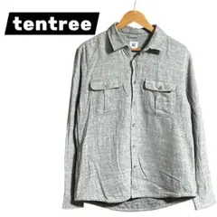 tentree 長袖シャツ L グレー