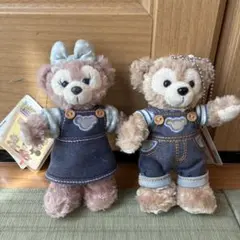 ダッフィー & シェリーメイ ぬいぐるみセット