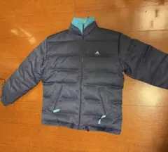 adidas ネイビー ダウンジャケット