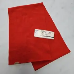 【新品未使用】男女兼用 モンベル シャミース マフラー レッド 赤 RD